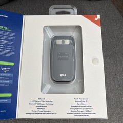 NEW! NOS LG 441G TRACFONE CLASSIC MOBILE CELLULAR FLIP PHONE UNTRACEABLE BURNER