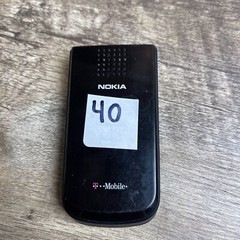 Nokia 2720a-2b Black 1.8″ Display 1.3MP AT&T Numeric keypad Flip Cell Phone