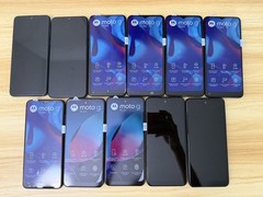 LOT 11 Mix Motorola MOTO G Pure XT2163DL (32 GB) (Tracfone) Blue Smart Phone