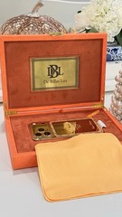 Custom 24k Gold Apple iPhone 17 Pro Max Engraved Diamond 2 TB Unlocked Worldwide