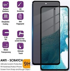 2PCS Privacy Screen Protector & Tempered Glass for Samsung Galaxy A54 6.4 Inch A