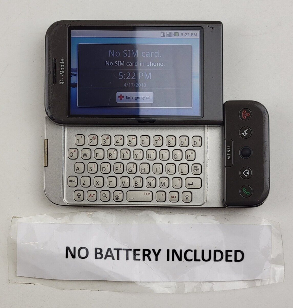 HTC Dream Google G1 (DREA100) 256MB (T-Mobile) Brown Android Smartphone – J6344