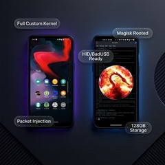 OnePlus 6 (128GB) + OnePlus 8T (128GB) | Kali Nethunter (Lite) *Ethical Hacking*