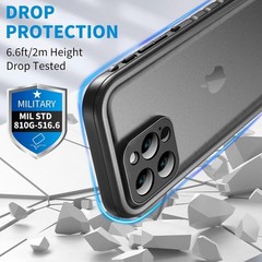 iPhone 14 Pro Max Waterproof Case – Built-in Shockproof Dustproof Screen Protect