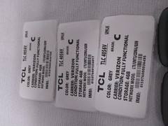 LOT OF 3 X TCL Flip Pro 4G LTE Basic Flip VERIZON Unlocked GRAY (4056V)