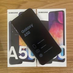 Unlocked Samsung Galaxy A50 SM-A505F/DS Dual SIM 128GB ROM -New Sealed Blue