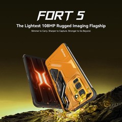 Blackview FORT 5 4G LTE AI Slim Rugged Phone Android 16 Waterproof Octa Core NFC