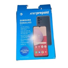 At&T Samsung Galaxy A13 LTE 32GB Black – Prepaid Smartphone