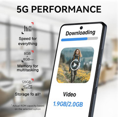 60 XE NXTPAPER 5G Cell Phone, AT&T, T-Mobile & Verizon Unlocked Android Smartpho