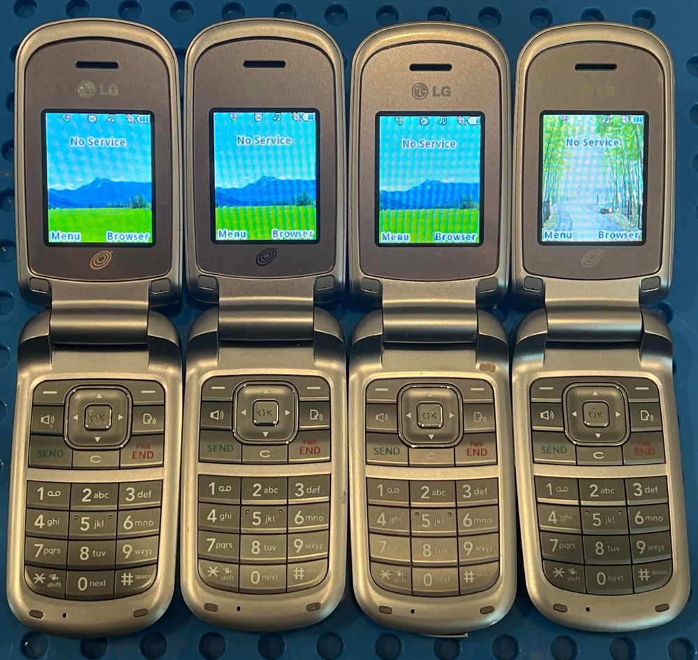 4 LG 220CM – Black and Silver, TracFone, Each Sold Separately, Reset, 👀 Info