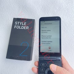 Unlocked Original ALT MIVE Style Folder 2 AT-M140 WIFI GSM 32GB Flip Smartphone