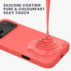 Case Compatible with Apple iPhone 17 Pro Max – TPU Silicone Phone Cover Neon Cor