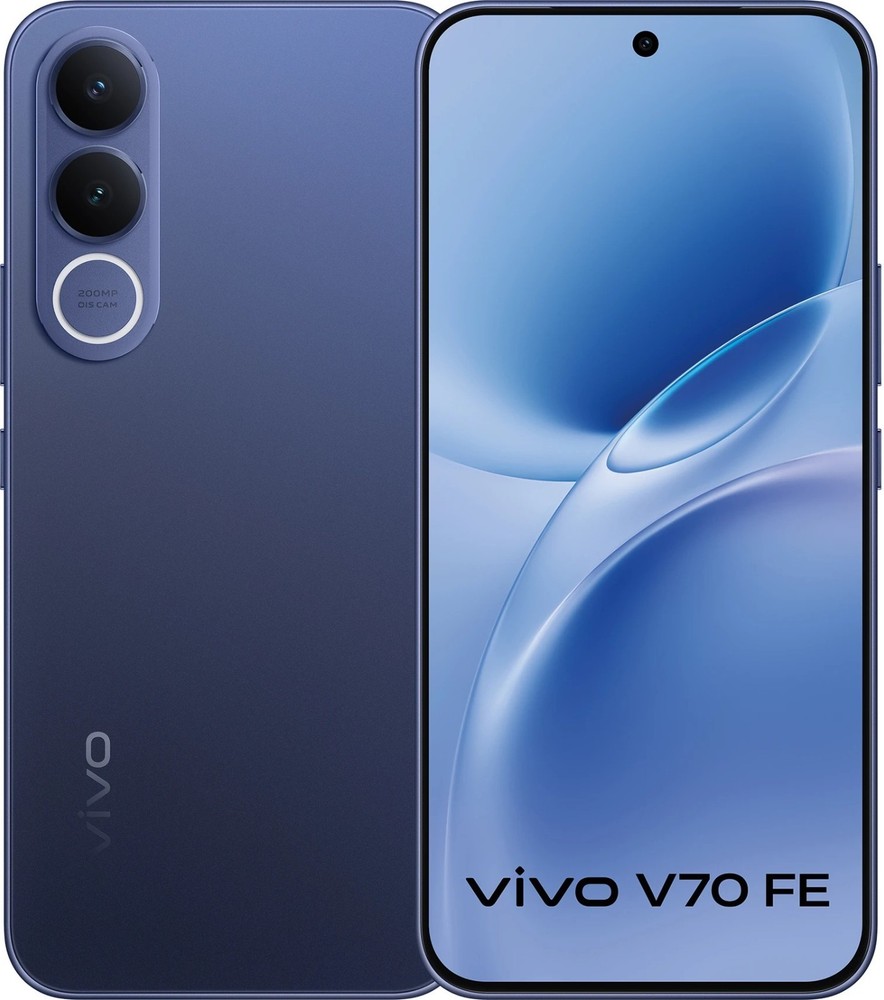 vivo V70 FE (Monsoon Blue, 128 GB) (8 GB RAM) Factory Unlocked Smartphone