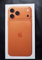 Apple iPhone Orange Smartphone Box Genuine Original Packaging for iPhone Device