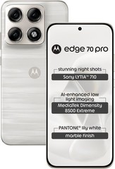 Motorola Edge 70 Pro 5G 12GB RAM 256GB Lily White NFC Dual Sim Unlocked