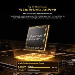 Blackview FORT 5 4G LTE AI Slim Rugged Phone Android 16 Mobile Waterproof 120Hz