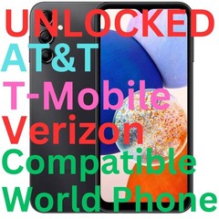 UNLOCKED SAMSUNG GALAXY A14 5G 2023 6.6″ CDMA GSM CDMA LTE ANDROID 14 SMARTPHONE