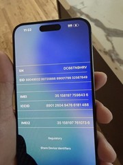 iPhone 15 Pro Max (A2849) 256GB Black Titanium–SEE DETAILS