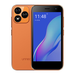 Unnecto Bolt One | Dual SIM | Unlocked | Android 14 Go | 5.0” | 2/32GB | Orange