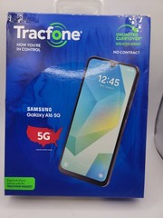 Samsung Galaxy A16 5G 128GB/6.7″ Tracfone Min/Text/1.5GB Data Open Box