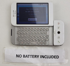 HTC Dream Google G1 (DREA100) 128MB – White (T-Mobile) Smartphone – J4619