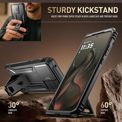 Revolution Case for Motorola Moto Edge 2025, Full-Body Rugged Shockproof Cover