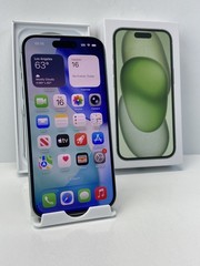Apple iPhone 15 A2846 128GB Green Unlocked phone 100% battery health