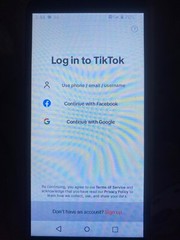 Android with TikTok app installed on it for sale. Excellent condition