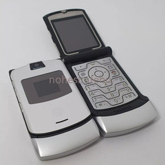 Original Motorola RAZR V3 Flip Mobile Phone Unlocked Cellphone Camera 2G GSM
