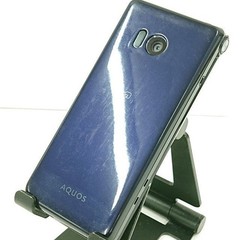 Sharp Aquos Mobile Sh-01J Docomo Blue Black Main Body C20413 Japanese Flip phone