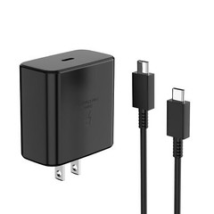 ⚡45W USB-C Super Fast Wall Charger Type C Charging Cable For Samsung S24/S22/S23