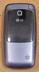 LG VX5400 – Silver and Gray ( Verizon ) Cellular Flip Phone