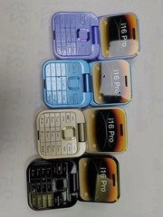 For i16Pro Mini Unlocked Flip Mobile Phone 2 SIM Card Small Display Foldable Hot