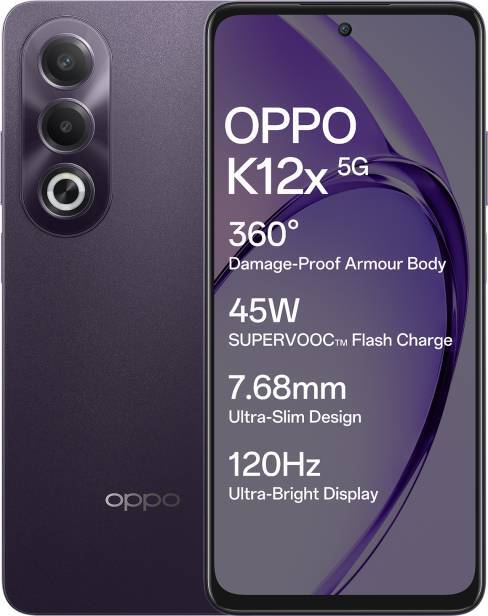 OPPO K12x 5G Factory Unlocked Dual SIM 8GB RAM 256GB STORAGE MTK Dimensity 6300