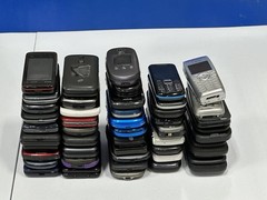BlackBerry V98, LG LG-VX9200, Sonim XP3plus, Other Dumb Phone – Lot of 45