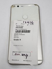 DEFECTIVE – Google Pixel XL – 32GB – White- Unlocked – 12416