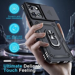 Compatible with Moto G Power 5G 2026/2025 Case with Camera Lens Cover & Screen P