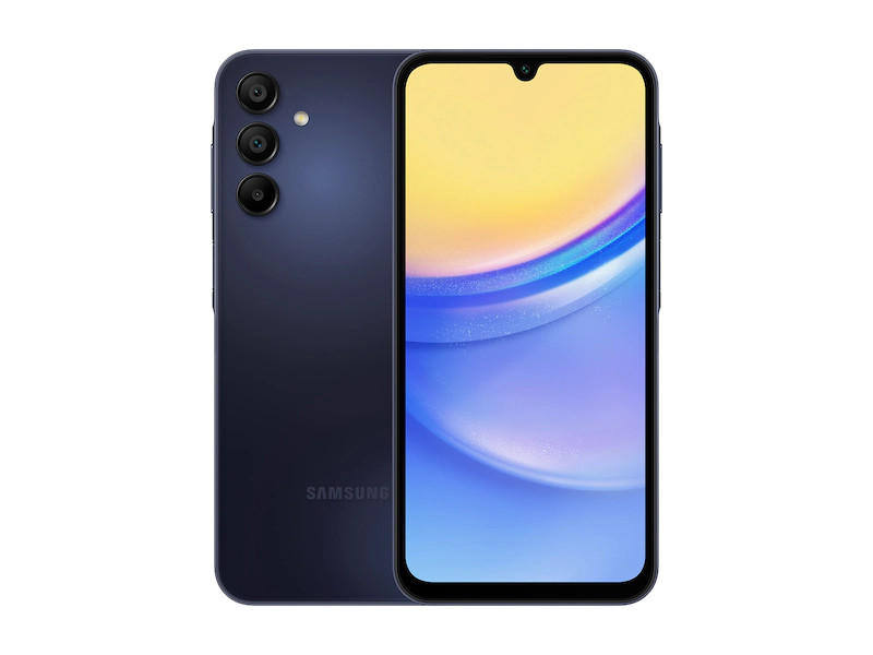 Samsung Galaxy A15 5G SM-A156U Unlocked 64GB Blue Black Very Good
