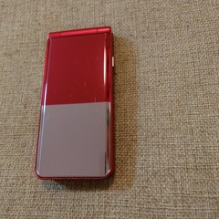 Fujitsu arrows Keitai F-03L Docomo Red SIM unlocked Android flip phone Japan