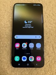 Samsung Galaxy S22 Plus 128GB (AT&T) Check ESN – Cracked Lens SM-S906U Black