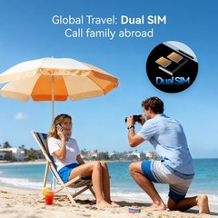 Ultra-Light 192g 6.75″ Big Screen Smartphone – 4G 64GB + 1TB Expandable Stora…