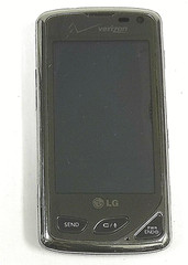 LG Chocolate Touch VX8575 – Silver and Purple ( Verizon ) Rare Cellular Phone