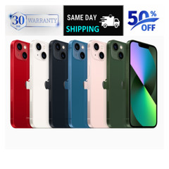 Apple iPhone 13 128GB/256GB/512GB – Midnight, Starlight, Blue, Pink, Green