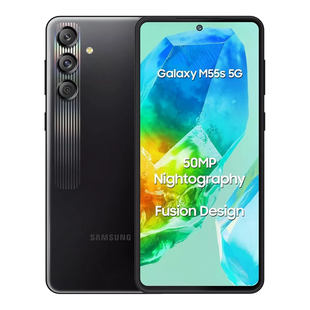 Samsung Galaxy M55s 5G (BLACK 8GB RAM 128GB Storage) Snapdragon 7 Global Version