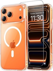 Magnetic for Iphone 17 Pro Max Case [Compatible with Magsafe] Translucent Matte