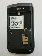 Rare Att Prepaid Cricket Wireless H20 Blackberry Messenger Torch 9810 4G Phone