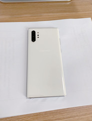 SAMSUNG GALAXY NOTE 10+ PLUS 5G N976B/DS 512GB DUAL SIM UNLOCKED Phone White A+