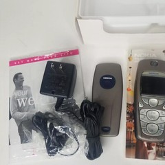 Nokia 3595 Cellular Phone Gray Candybar ( T-Mobile ) Working Collectors Brick