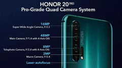 Honor 20 Pro Dual SIM 128GB/256GB 48MP 4000mAh 8GB RAM Kirin 980 (7 nm) Unlocked
