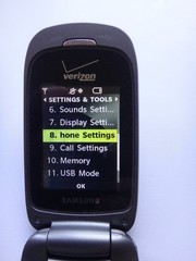 LOT OF FOUR Samsung Convoy 2 SCH-U660 RUGGED Handheld Flip Phone PUSH TO TALK